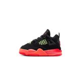 Jordan 4 Retro Black Infrared Barely Volt (TD)
