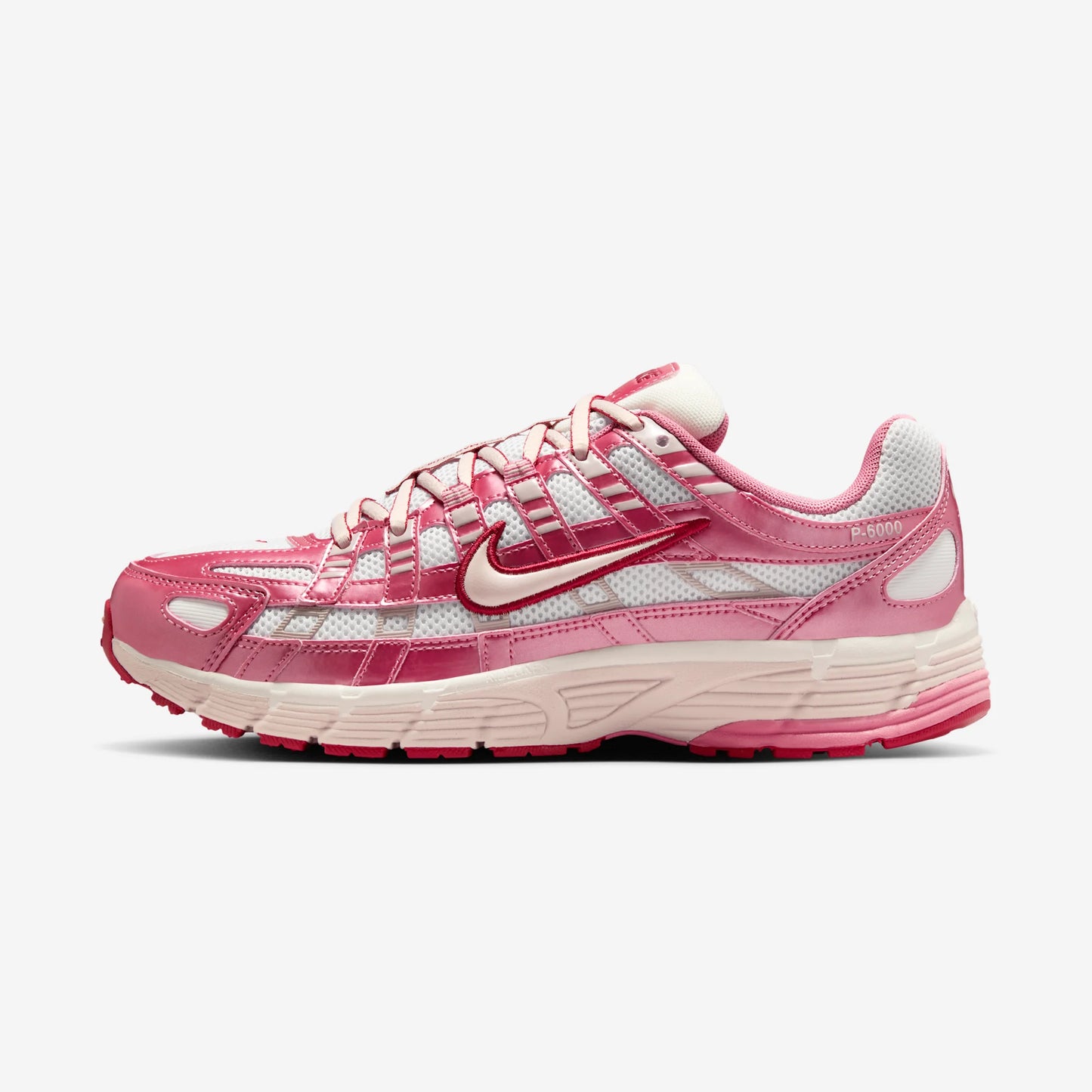 Nike P-6000 White Silt Red Peony (Women's)