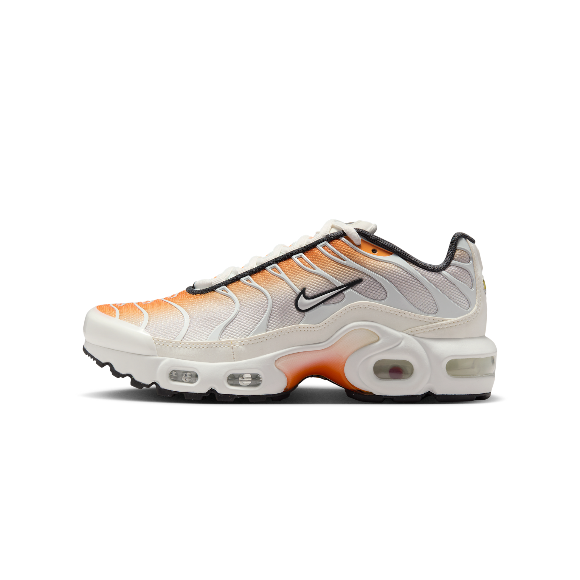 Nike Air Max Plus Orange Peel Summit White Anthracite Vast Grey (GS)
