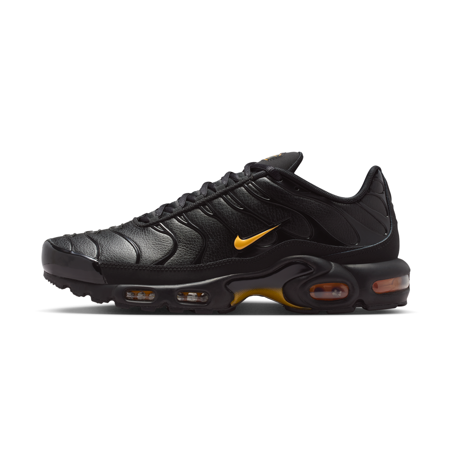 Nike Air Max Plus Premium Black Laser Orange