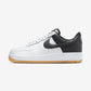 Nike Air Force 1 Low '07 LV8 White Black Metallic Silver