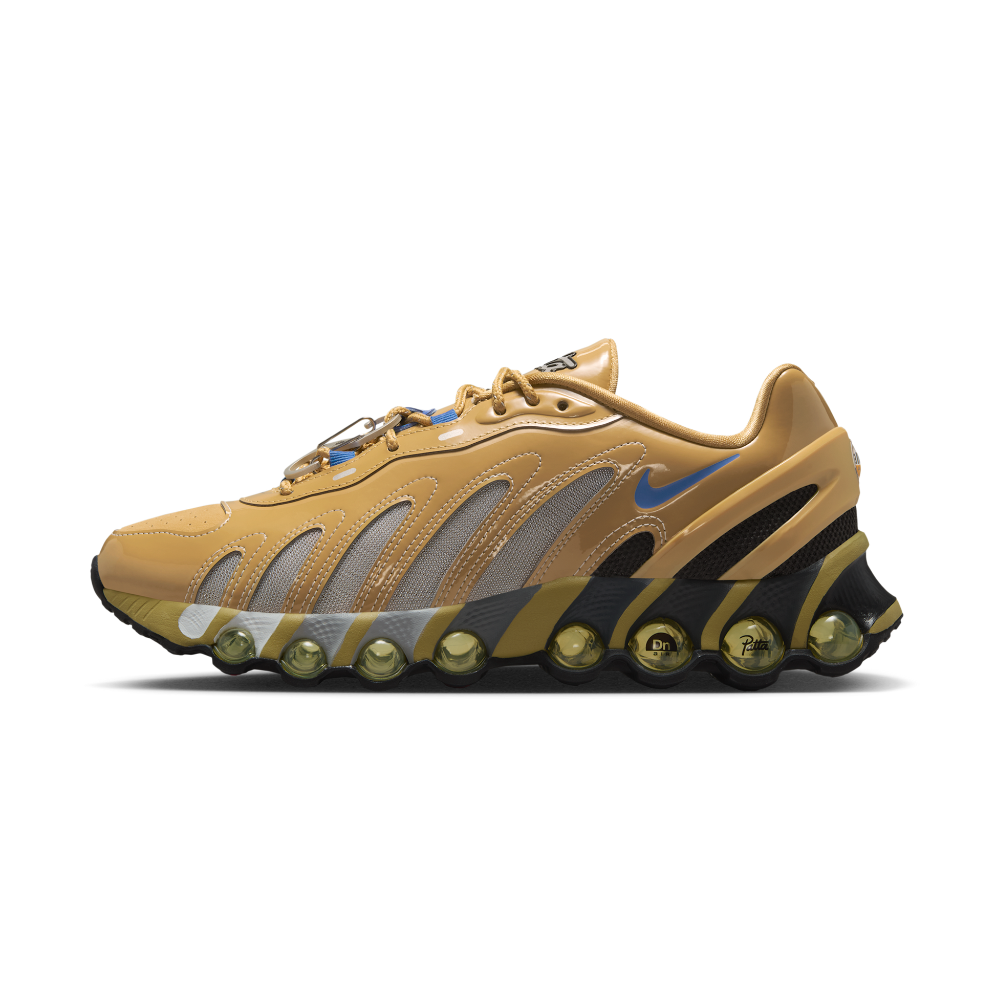 Nike Air Max Dn8 Patta Club Gold Metallic Silver