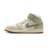 Jordan 1 Mid SE Olive Aura (Women's)