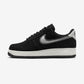 Nike Air Force 1 Low '07 LV8 Black Sail Embroidered Swoosh