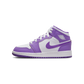 Jordan 1 Mid Purple Venom (GS)
