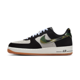 Nike Air Force 1 Low '07 LV8 Black Patent Camo Swoosh
