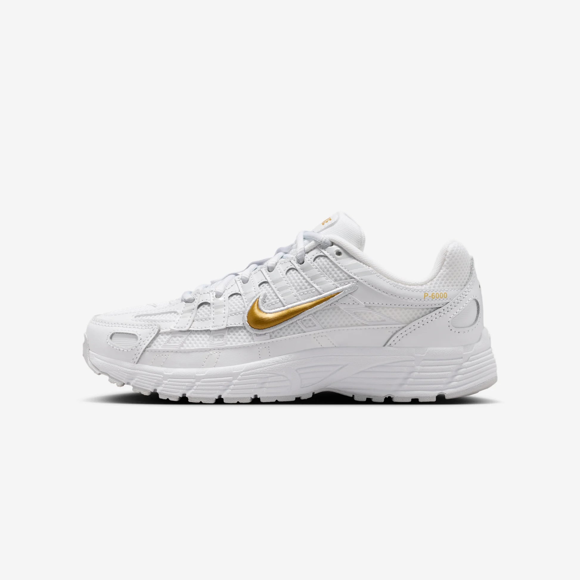 Nike P-6000 White Metallic Gold (GS)