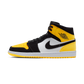 Jordan 1 Mid Yellow Toe Black