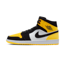 Jordan 1 Mid Yellow Toe Black