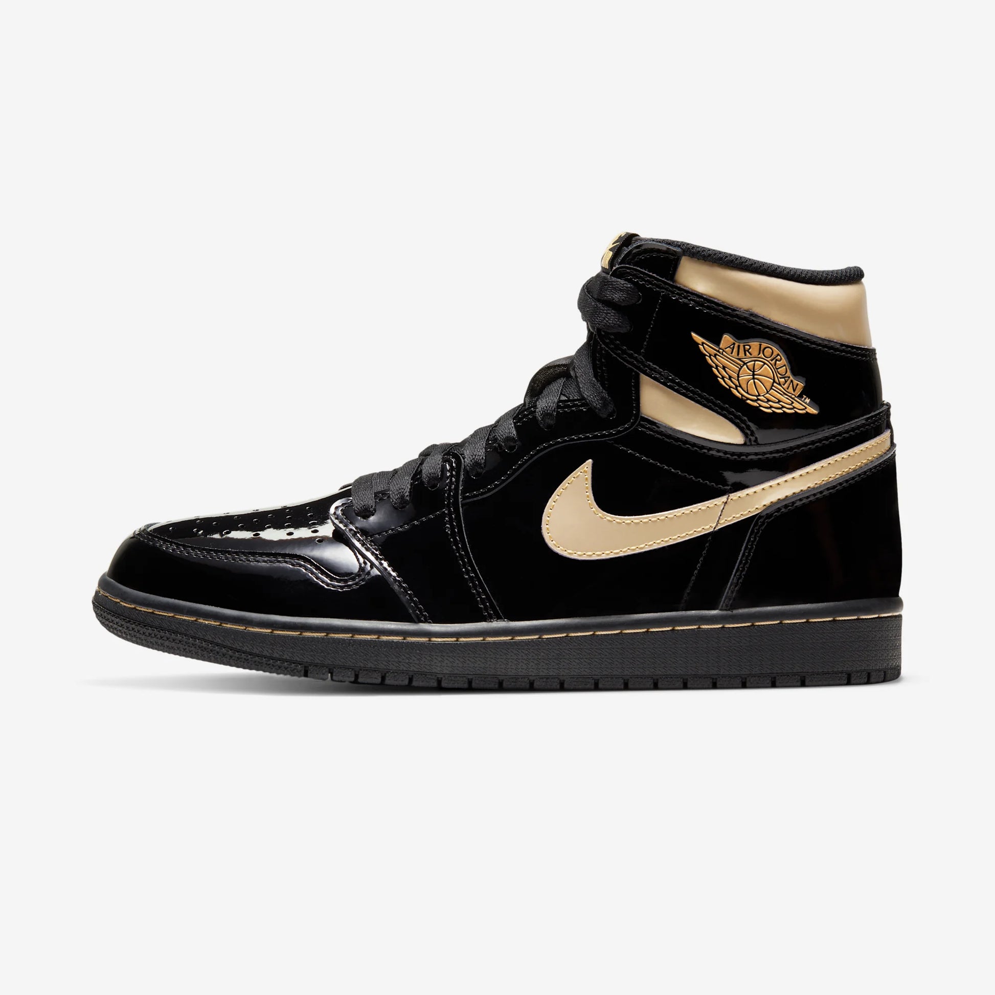 Jordan 1 Retro High Black Metallic Gold (2020)