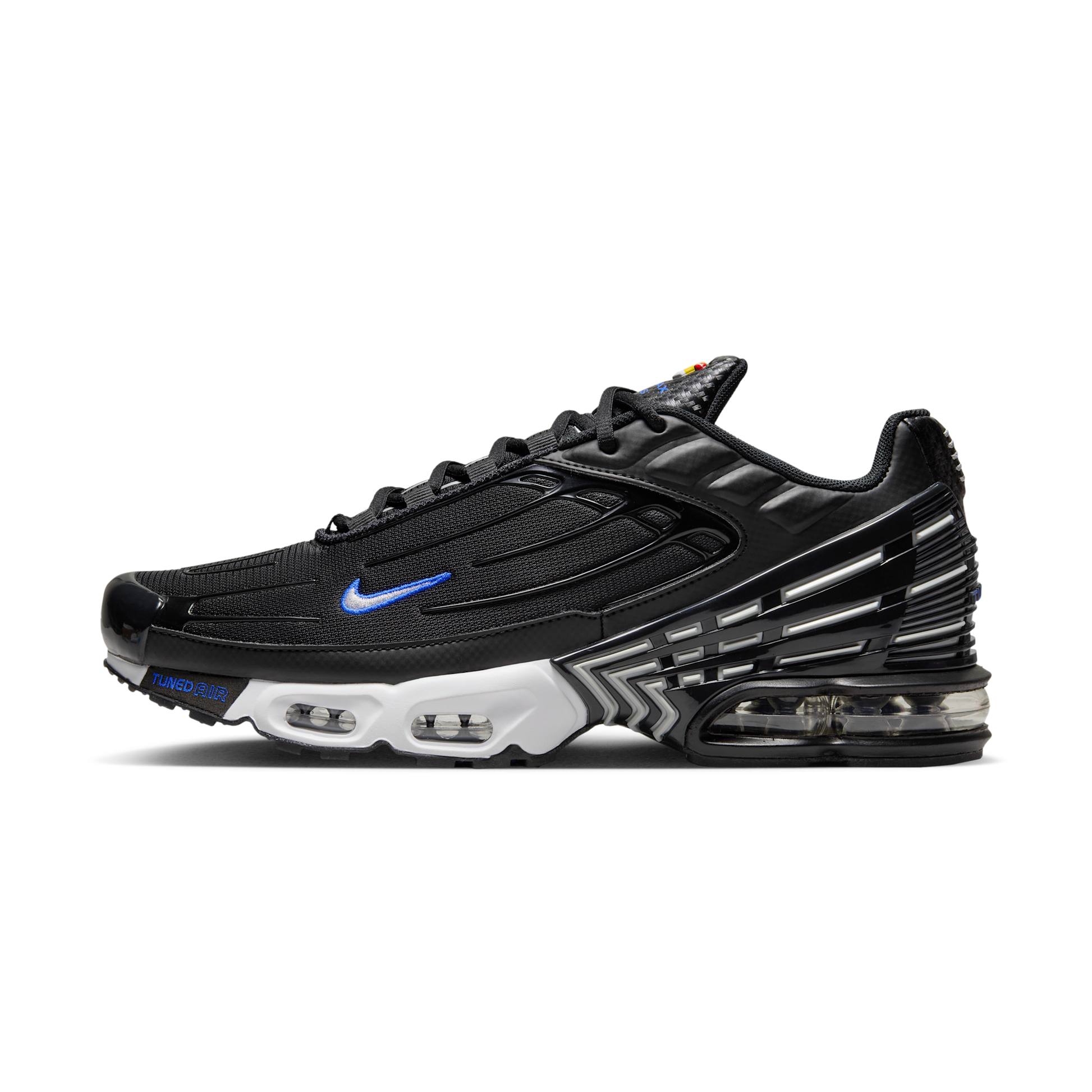 Nike Air Max Plus 3 Black Blue Metallic Silver