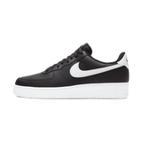 Nike Air Force 1 Low '07 Black White Pebbled Leather