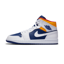 Jordan 1 Mid Royal Blue Laser Orange