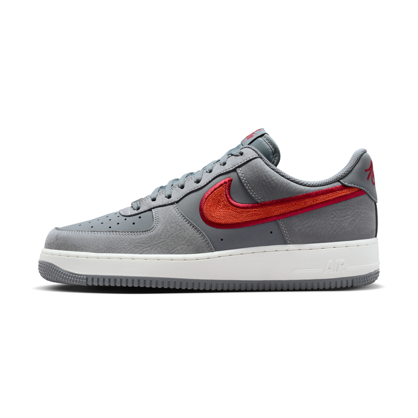 Nike Air Force 1 Low '07 LV8 Cool Grey Crimson Rust