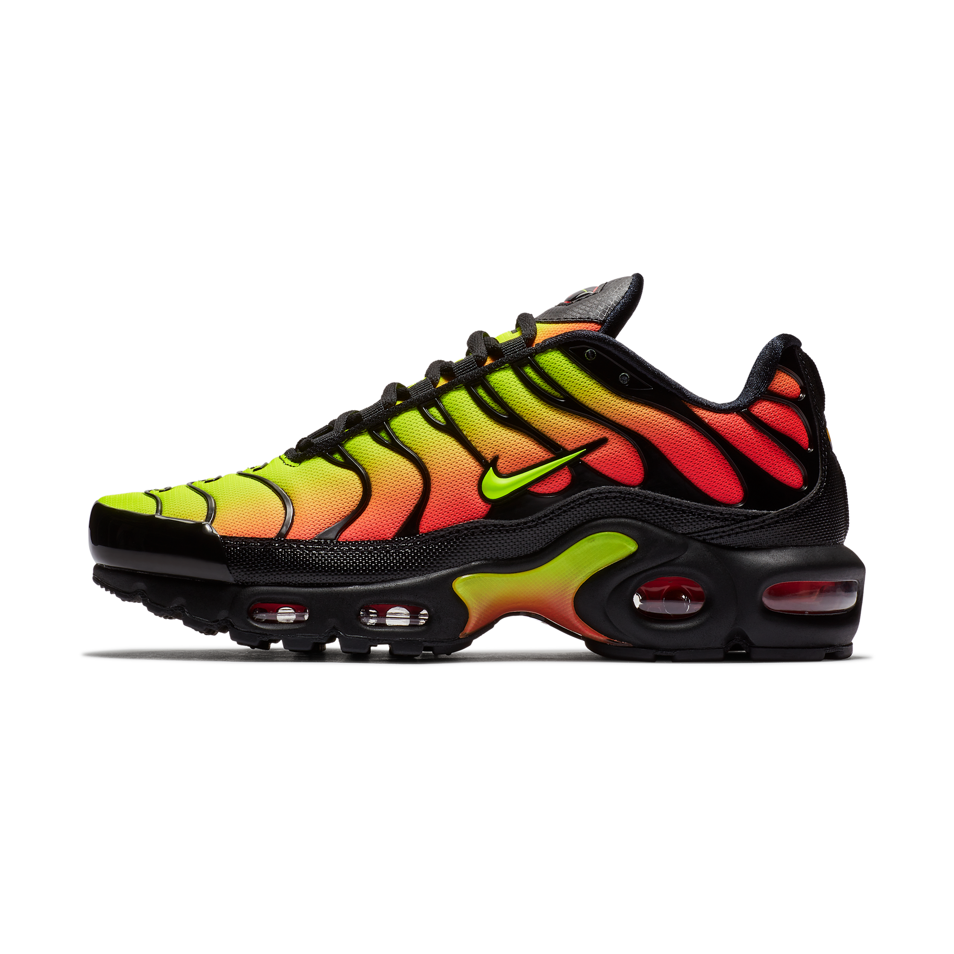 Nike Air Max Plus Black Volt Solar Red (Women's)