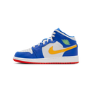 Jordan 1 Mid Racer Blue Red Gold (GS)