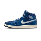 Jordan 1 Mid SE Metallic Blue Quilted (Women's)