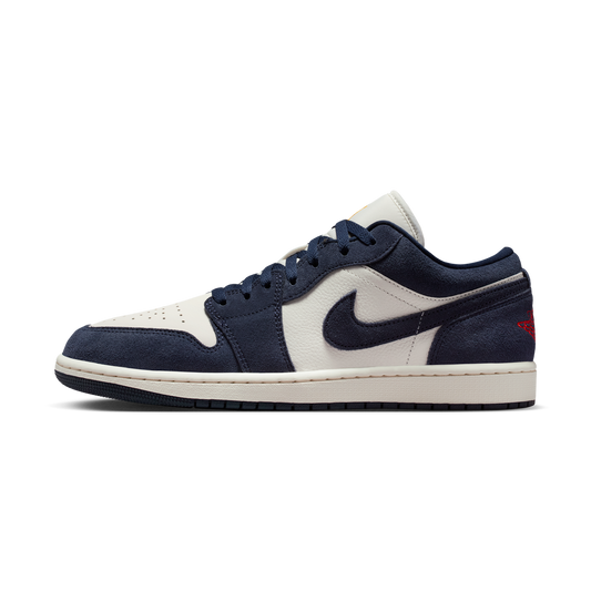 Jordan 1 Low SE Obsidian Suede