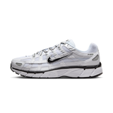 Nike P-6000 White Metallic Silver Black