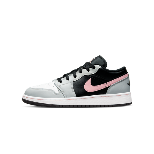 Jordan 1 Low Black Grey Pink