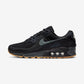 Nike Air Max 90 Black Smoke Grey Gum Reflective