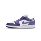 Jordan 1 Low Court Purple White Dusty Amethyst (GS)