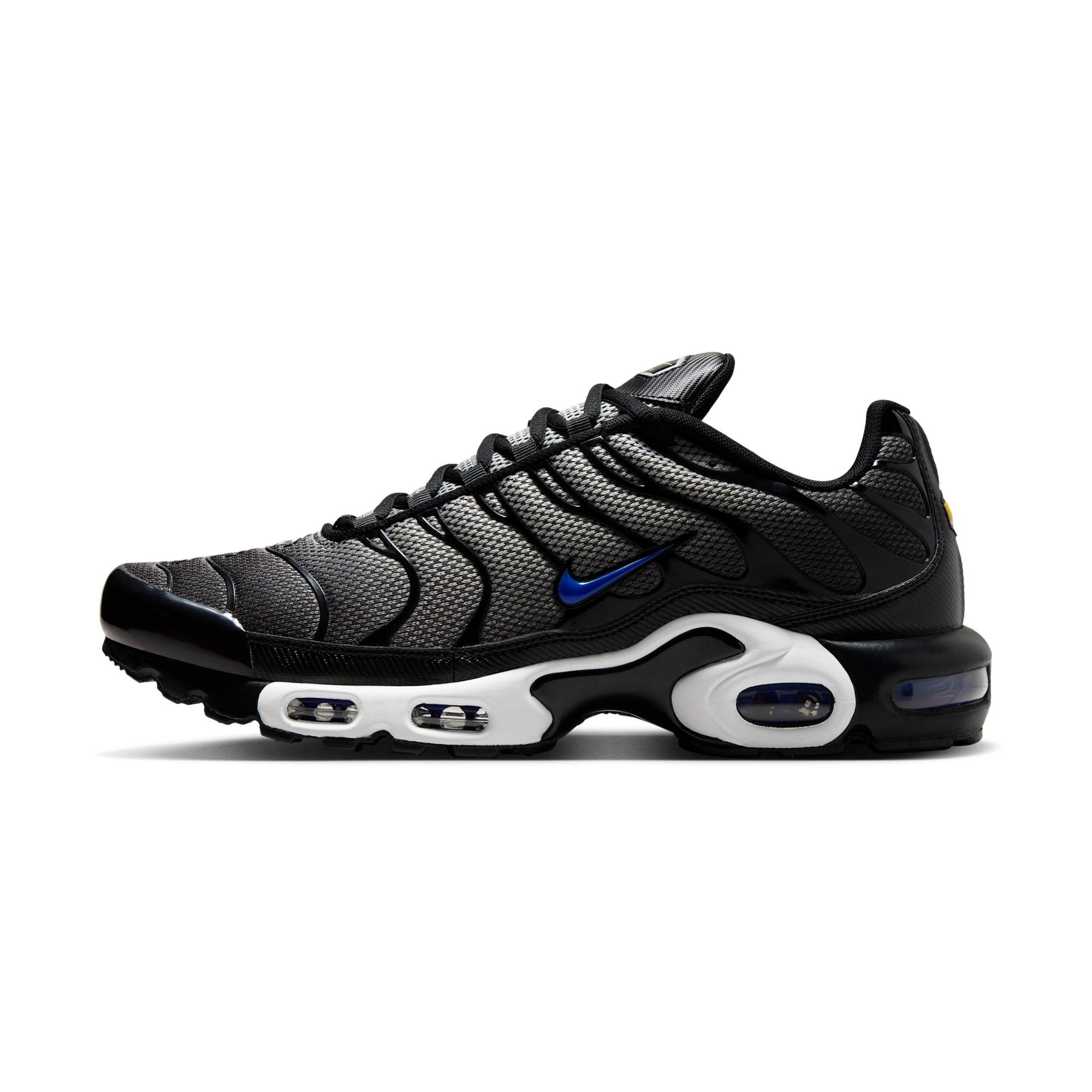 Nike Air Max Plus White Black Racer Blue