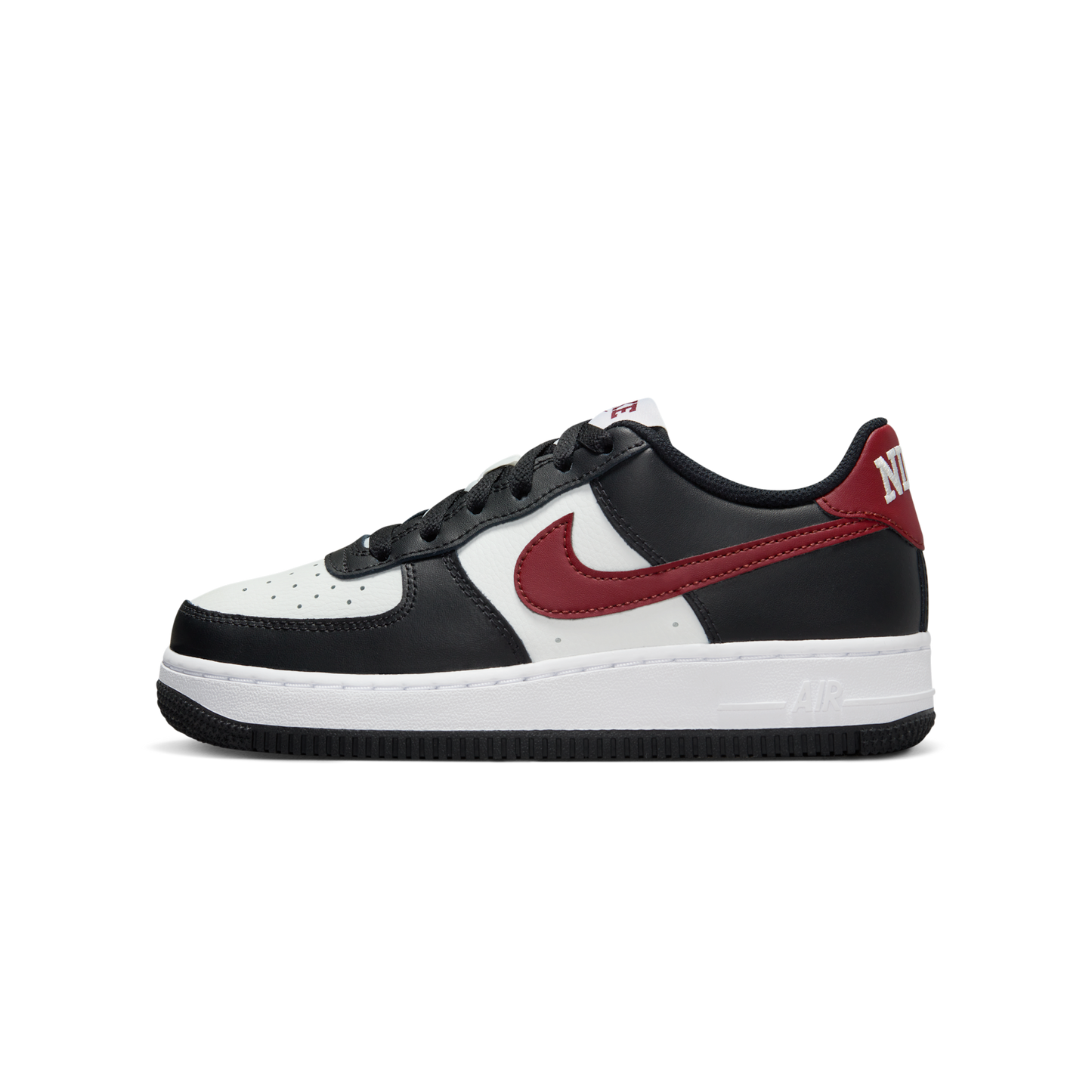 Nike Air Force 1 Low White Dark Team Red (GS)