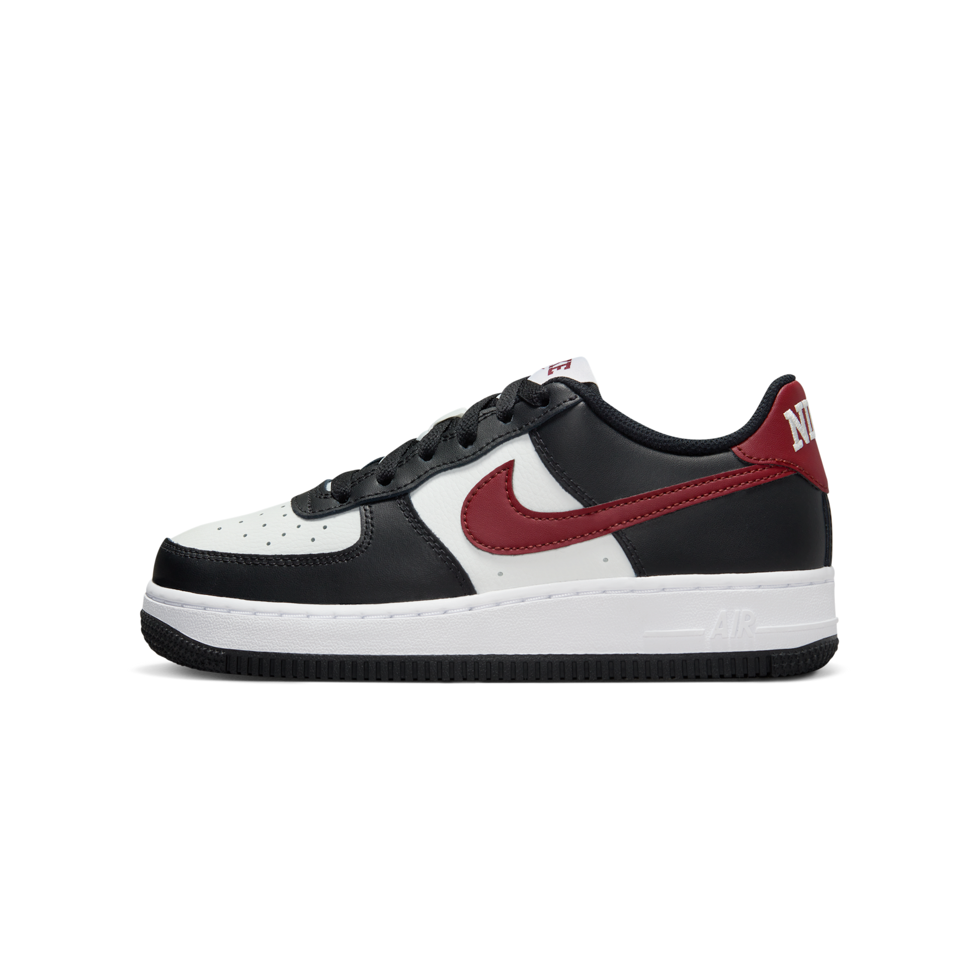 Nike Air Force 1 Low White Dark Team Red (GS)