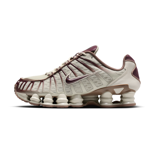 Nike Shox TL Light Bone Burgundy Crush (Women's)