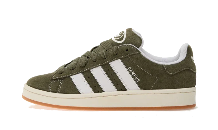 Campus 00s Olive Strata (JR8162) - EU 36–48 - Green | SOSUKICKS