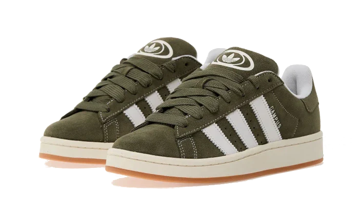 Campus 00s Olive Strata (JR8162) - 36 2/3 EU - 4.5 US - Green | SOSUKICKS