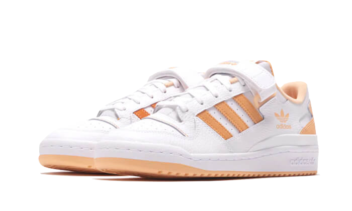 Forum Low Cloud White Pulse Amber (GY5833) - 36 2/3 EU - 4.5 US - Brown | SOSUKICKS