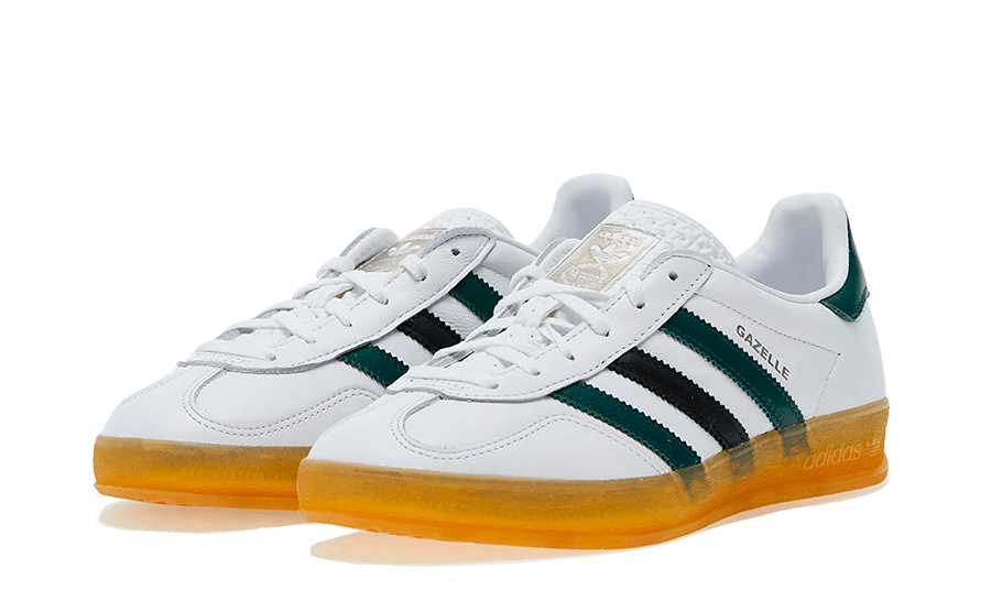 Gazelle Indoor White Collegiate Green (IE2957) - 36 2/3 EU - 4.5 US - Green | SOSUKICKS