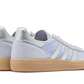 Adidas Handball Spezial Crystal Sky Silver Metallic Chalk White — vue de profil