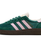 Handball Spezial Green Pink Velvet (JI2648) - EU 36–48 - Pink | SOSUKICKS