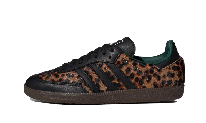 Samba Green Leopard (JI2735) - EU 36–45.333333333333336 - Green | SOSUKICKS