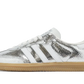 Samba Metallic Cracked Leather (JR0035) - EU 36–46.666666666666664 - Gray | SOSUKICKS