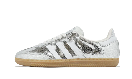 Samba Metallic Cracked Leather (JR0035) - EU 36–46.666666666666664 - Gray | SOSUKICKS