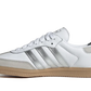 Adidas Samba OG Cloud White Silver Metallic Grey One — vue principale