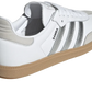 Adidas Samba OG Cloud White Silver Metallic Grey One — vue de profil