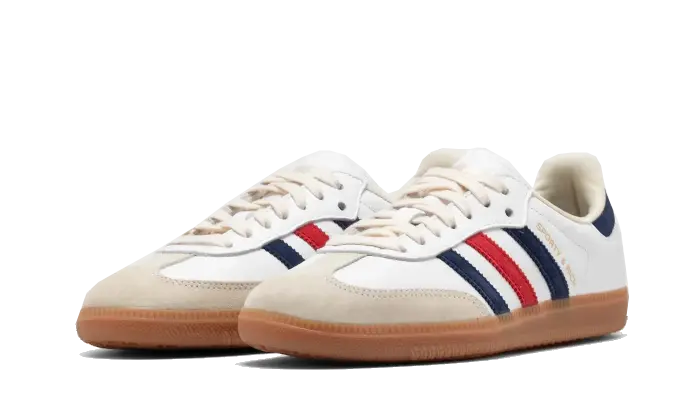 Samba OG Sporty & Rich USA (IH8338) - 36 2/3 EU - 4.5 US - White | SOSUKICKS