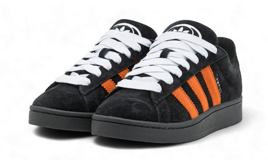 Campus 00s Carbon Orange (IH8071) - 36 2/3 EU - 4.5 US - Black | SOSUKICKS