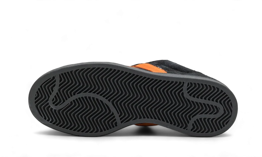 Campus 00s Carbon Orange (IH8071) - 37 1/3 EU - 5 US - Black | SOSUKICKS