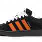 Campus 00s Carbon Orange (IH8071) - EU 36–46 - Black | SOSUKICKS