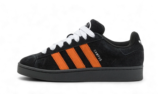 Campus 00s Carbon Orange (IH8071) - EU 36–46 - Black | SOSUKICKS