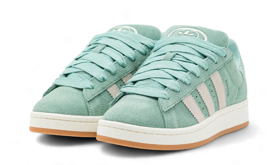 Campus 00s Hazy Green (JI1984) - 36 2/3 EU - 4.5 US - Green | SOSUKICKS