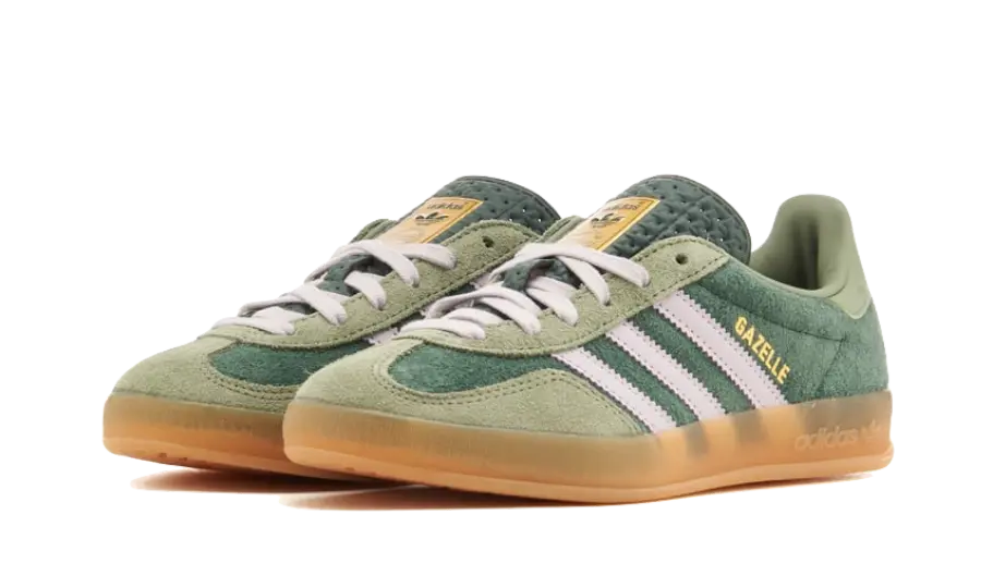 Gazelle Indoor Mineral Green Silver (JI0323) - 36 EU - 4 US - Gray | SOSUKICKS