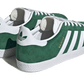 Gazelle Junior Dark Green White (HP2881) - 37 1/3 EU - 5 US - White | SOSUKICKS