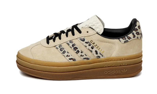Adidas Gazelle Bold Cream Black Leopard